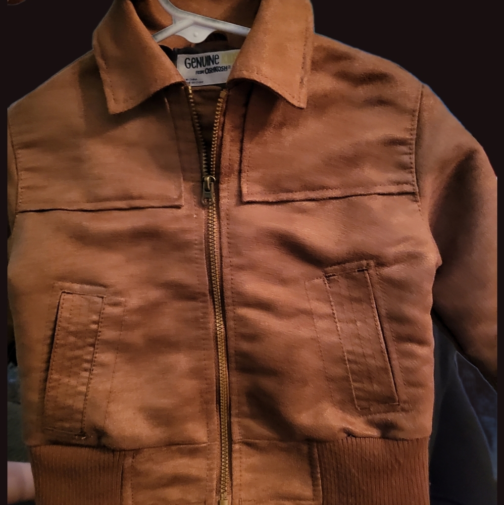 Baby boy 18 month leather jacket